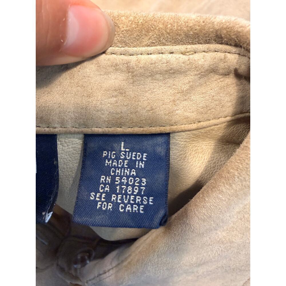 Vintage gap Suede shirt Jacket - Picture 4 of 7